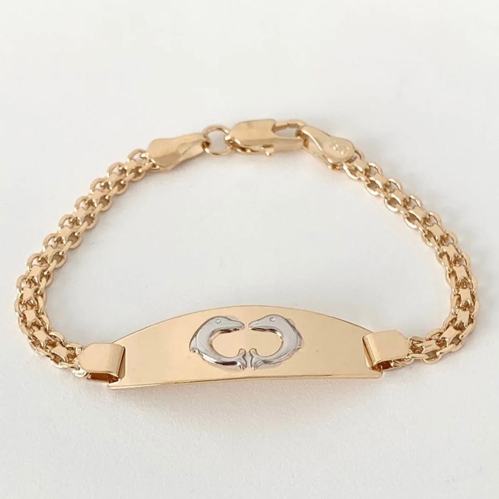 Gold filled kids bracelet